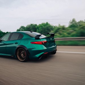 Alfa Romeo Giulia Quadrifoglio GTAm Conversion Kit by PariS'5 GaraGe - GTAm Widebody Rear Arch Set - Carbon Fiber